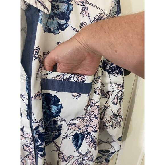 NWT Chico's Women's Long Sleeve Button Front Blouse - 3 (Large) - Picture 2 of 13